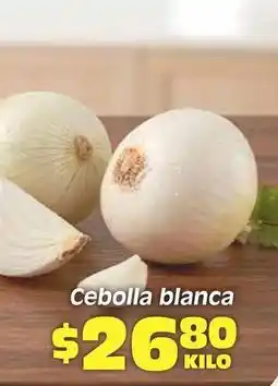 Soriana Híper Cebolla blanca oferta