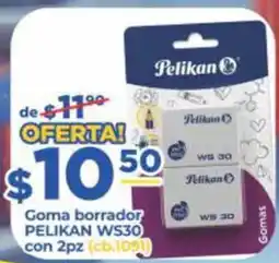 Super Gutiérrez Pelikan goma borrador ws30 oferta