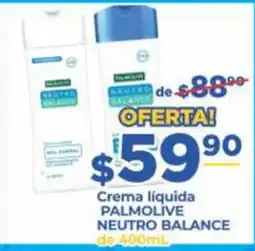 Super Gutiérrez Palmolive neutro balance crema líquida oferta