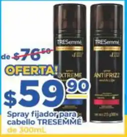 Super Gutiérrez Tresemme spray fijador para cabello oferta