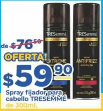 Super Gutiérrez Tresemme spray fijador para cabello oferta
