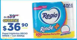 Super Gutiérrez Regio rinde + papel higiénico oferta