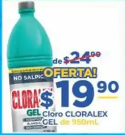 Super Gutiérrez Cloralex gel cloro oferta