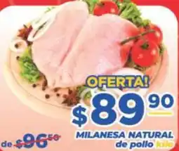 Super Gutiérrez Milanesa natural de pollo oferta