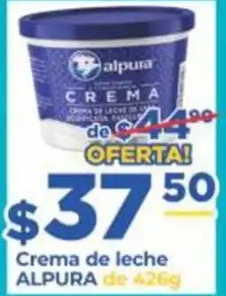 Super Gutiérrez Alpura crema de leche oferta