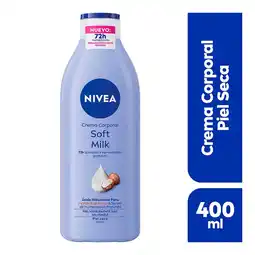 Farmacias YZA Nivea Cra Body Soft Milk 400Ml oferta