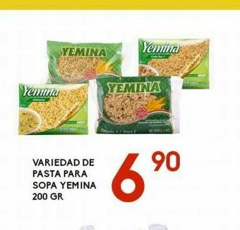 Alsuper Pasta para sopa yemina 200g oferta