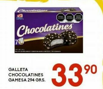 Alsuper Galletas chocolatines gamesa 294g oferta