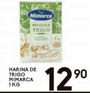 Alsuper Harina de trigo mimarca 1kg oferta