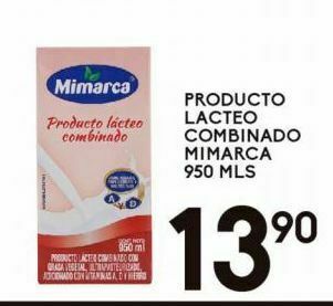 Alsuper Producto lacteo combinado mimarca 950ml oferta