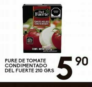 Alsuper Puré de tomate condimentado del fuerte 210g oferta