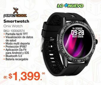 RadioShack Smartwatch perfect choice onix watch oferta