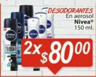 Desodorante nivea 150ml x2