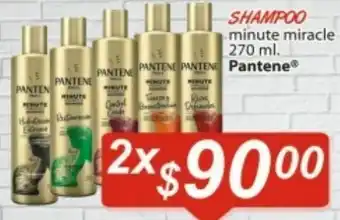 Casa Ley Shampoo pantene x2 oferta