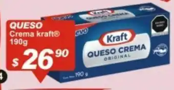Casa Ley Queso crema kraft 190g oferta