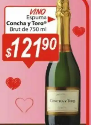 Casa Ley Vino espumoso concha y toro 750ml oferta