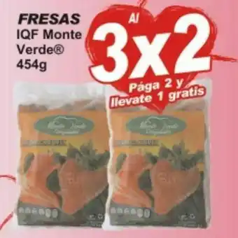Fresas monte verde 454g 3x2