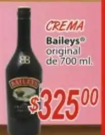 Casa Ley Crema de whisky bailey`s 700ml oferta