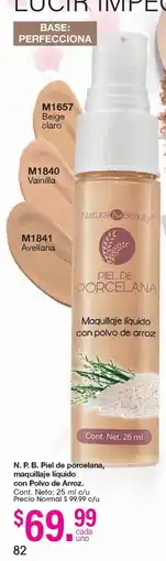 Arabela Piel de porcelana con Polvo de Arroz oferta