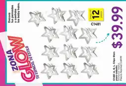Arabela Zona Glow A.G.L. Clips Stars para cabello oferta