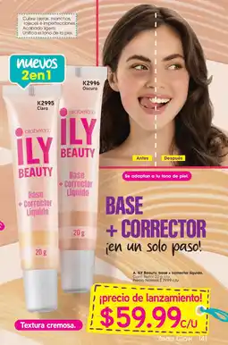 Arabela arabela ily beauty base + corrector liquido oferta