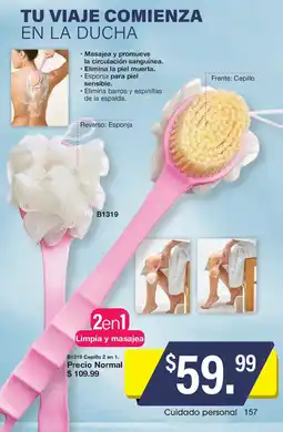 Arabela B1319 Cepillo 2 en 1 oferta