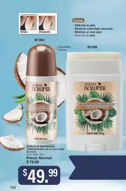 Arabela arabela natural Desodorante Antitranspirante roll on con aceite de Coco oferta