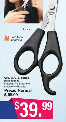 Arabela A. G. L. Tijeras para cabello oferta