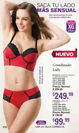 Arabela Coordinado Lady oferta
