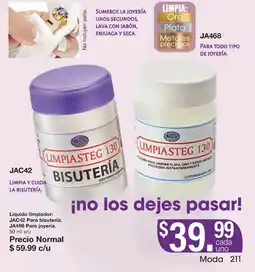 Arabela Limplasteg Bisutería oferta