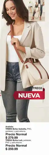 Arabela Arabela: TRER8 Bolso Isabella, PVC, poliéster y poliuretano. oferta