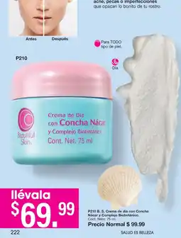 Arabela Crema de dia con concha nácar complejo biobotánico oferta