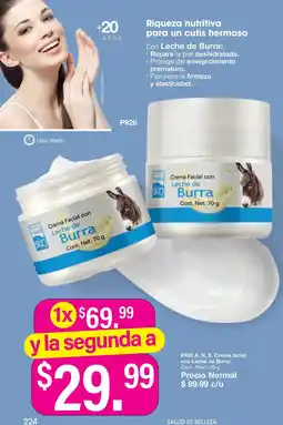 Arabela Crema Facial con Leche de Burra oferta