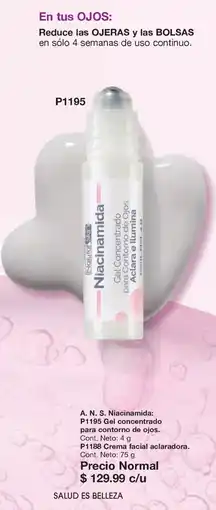 Arabela Natural Skin Niacinamida oferta