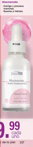Arabela arabela Natural skin Niacinamida Ácido Tranexámico oferta