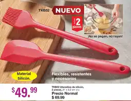 Arabela TKB52 Utensilios de silicón oferta