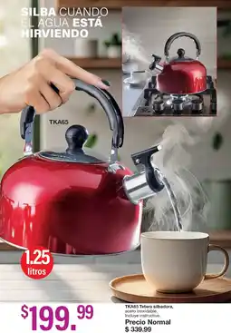 Arabela TKA65 Tetera silbadora oferta