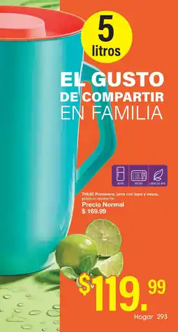 Arabela Primavera jarra con tapa y vasos oferta
