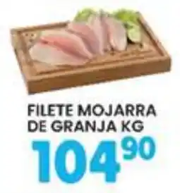 Alsuper filete mojarra de granja oferta