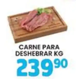 Carne para deshebrar