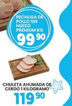Alsuper pechuga de pollo sin hueso premium oferta