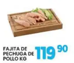 Alsuper Fajita de pechuga de pollo oferta