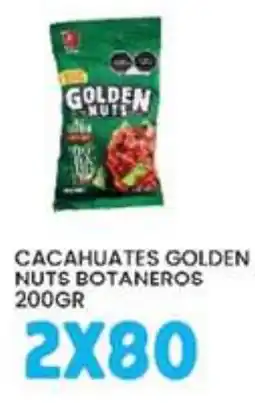 Alsuper Golden Nuts Cacahuates Botaneros oferta