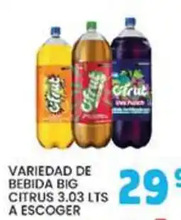 Alsuper Citrus variedad de bebida big oferta