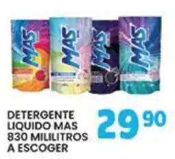 Alsuper Detergente Líquido Mas oferta