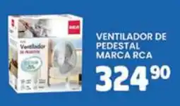Alsuper Rca ventilador de pedestal oferta
