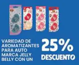 Alsuper Jelly Belly variedad de aromatizantes para auto oferta