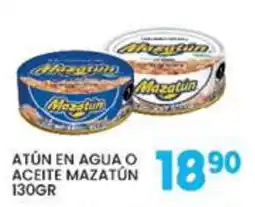 Alsuper Mazatún atún en agua o aceite oferta