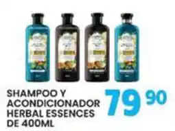 Alsuper herbal essences shampoo y acondicionador oferta