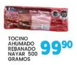 Alsuper Tocino Ahumado Rebanado Nayar oferta